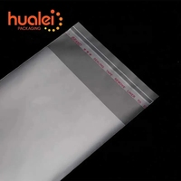Sacs d'emballage transparents professionnels pour vêtements, 2 x 3 cm, vente en gros, sacs OPP auto-adhésifs, impression en gravure