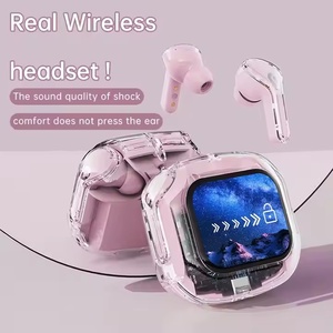 Nuevos Auriculares Inalámbricos Q20 con Pantalla Táctil LED, Cancelación de Ruido ANC, Llamadas HD, Sonido Envolvente TWS y Estuche de Carga - Product Image 2