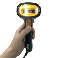 Lecteur de codes-barres YJFIRST, scanner de codes QR, pistolet de numérisation de codes-barres, scanner de codes-barres filaire portable 1D 2D