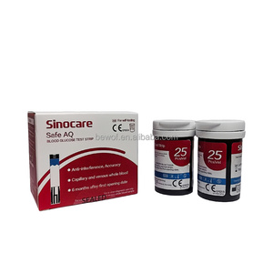 <span class=keywords><strong>Tiras</strong></span> Reactivas para Glucómetro <span class=keywords><strong>Sinocare</strong></span> 50 Safe AQ Smart - Product Image 2