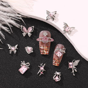 Vente flash - Modèle ZY01 - Accessoires pour nail art <span class=keywords><strong>en</strong></span> alliage métallique 3D à 12 compartiments - Ensemble <span class=keywords><strong>de</strong></span> charmes pour ongles <span class=keywords><strong>en</strong></span> forme <span class=keywords><strong>de</strong></span> papillon - <span class=keywords><strong>D</strong></span>écorations <span class=keywords><strong>en</strong></span> strass - Product Image 6