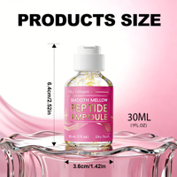 Ampoule faciale à l'extrait de collagène 30 ml, flacon compte-gouttes, sérum nourrissant pour la peau, doux et lisse, pour usage quotidien, fournisseur