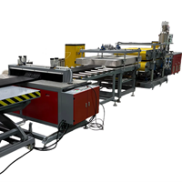 Machine pour la production de tiges et de plaques en PEEK, Nylon, PPO, TPU, PP, POM, PE, PEI, PPS