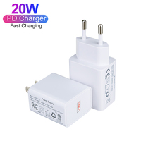 20W ETL FCC Certification CE USB C Charge Super Rapide 20W Chargeur pour iPhone Pour Téléphone Mobile Type C Chargeur Adaptateur