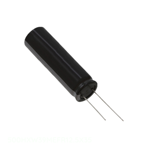 Distribuidor Autorizado: Condensador de Aluminio de 39 uF, 20%, 500V, Radial TH, 500HXW39MEFR12.5X35 - Product Image 1