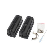 Système d'alarme périmétrique de protection domestique du fabricant OEM, détecteur de faisceau infrarouge IP65 ABT-III, portée de détection 0-100m, alarme 110dB