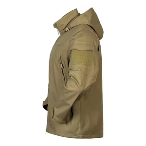 Nhiệt niêm phong nhiều lớp vỏ mềm quần áo của nam giới ngoài trời Windproof không thấm nước LÔNG CỪU bên trong Trọng lượng nhẹ Áo khoác - Product Image 5