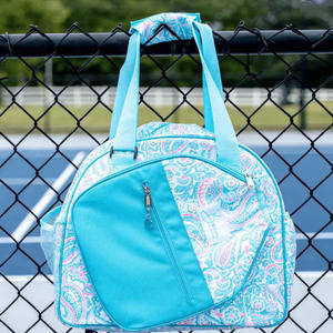 Portable Polyester One-Shoulder Backpack for Pickleball Paddle Tennis Racket <b>Golf</b> Accessories Free Sample Tote Carry <b>Bag</b> - Product Image 6
