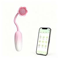 Vibrateur insérable pour femmes, stimulation du point G, vibrations puissantes, fonctionnement silencieux, télécommande via application, portable