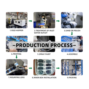 Gafas de Sol Cuadradas con Marco de PET Reciclado Ecológico, Protección UV400, para Conducir, Clásicas para Hombre y Mujer, Venta al Por Mayor - Product Image 6