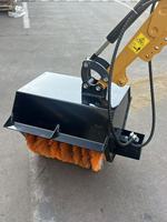 Mini-excavatrice, souffleuse à neige hydraulique, balayeuse, pompe, moteur, roulement, construction en acier allié durable, haute qualité, 1-5 tonnes