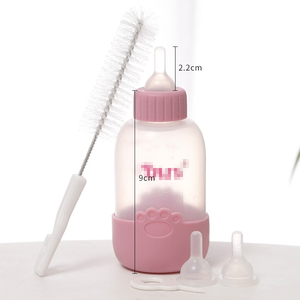 Ensemble de 5 biberons pour chat et chien, biberon pour chiot et chaton, biberon d'allaitement pour chat - Product Image 3