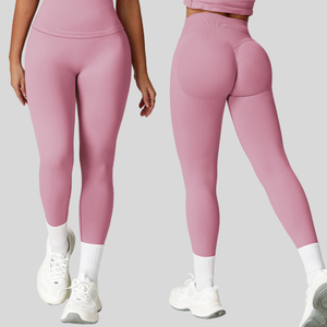 Legging <span class=keywords><strong>de</strong></span> Yoga Femme Taille Haute Effet Pêche, Séchage Rapide, Sans Couture, Respirant, Tie-Dye, Gainant et Galbant pour le Fitness - Product Image 3