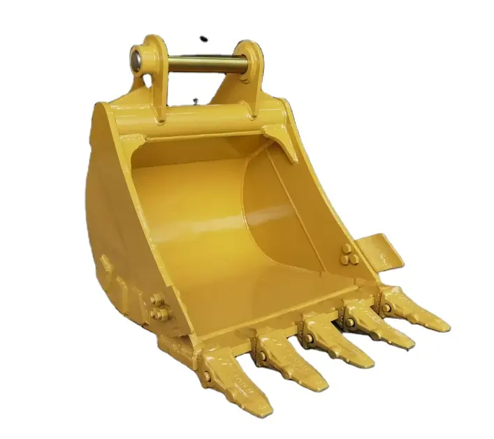 RSBM Customized backhoe 600mm width Excavator rat tail bucket with tiger teeth