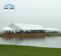 25x45m Tente industrielle Entrepôt Tente de discothèque gonflable Tente commerciale gonflable Extérieur Heavy Duty