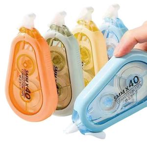 学生用高粘度透明プラスチック両面修正テープ 5MM 3m 長持ちシームレスグリッド強力接着剤 - Product Image 1