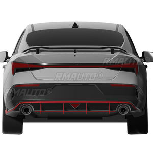 Para Hyundai Elantra N 2024-2025: Kit de carrocería con difusor y protector de parachoques trasero, accesorios para coche - Product Image 3