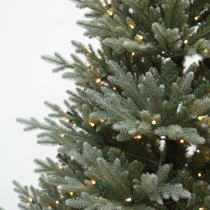 Wholesale High Quality Modern Pre-Lit Snow Flocked Artificial <b>Christmas</b> <b>Tree</b> Warm <b>White</b> Lights Standing Base - Product Image 5