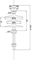 Isolateur composite à broches à tension personnalisée 11kV~72.5kV en caoutchouc silicone polymère, isolateur de poteau OEM pour ligne de transmission