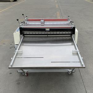 عالية الجودة التلقائي همبرغر آلة قص الورق PVC الحرارة يتقلص الفيلم العين الكهربائية لتحديد المواقع آلة القطع - Product Image 6