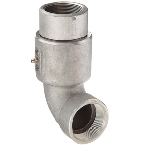 Junta giratoria de junta tórica de un solo plano de aluminio hembra NPT de 2 ", estilo 30, sello Buna-N, rodamientos de bolas de acero al carbono - Product Image 1