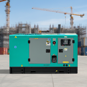 Générateurs 10KW 30KW 48KW, groupe électrogène à refroidissement par eau, triphasé, type silencieux industriel, démarrage robuste - Product Image 3