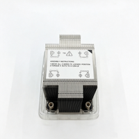 Coolserver LGA 4677 2UM81 Dissipateur thermique pour processeur de serveur, 5 caloducs en cuivre et aluminium, interface d'alimentation 4 broches, TDP 300W, boîtier d'ordinateur