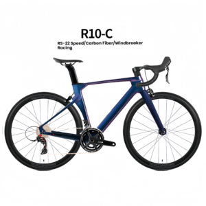 Vélo <span class=keywords><strong>de</strong></span> <span class=keywords><strong>route</strong></span> en fibre <span class=keywords><strong>de</strong></span> <span class=keywords><strong>carbone</strong></span> RS-22S 700C, 22 vitesses, léger, pour la course, avec pneus 700x28C et roues en alliage pour adultes - Product Image 1