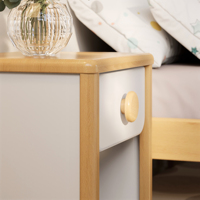 Meuble moderne en gros d'usine Table de chevet en bois massif Armoire de chevet pour enfants Table de chevet pour enfants avec tiroir Armoire pour bébé