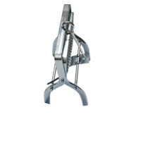 Piège à taupes et à rats en métal massif, en acier galvanisé, pour tuer les souris, pour le jardin extérieur, la pelouse, lutte antiparasitaire, facile à installer, accessoire