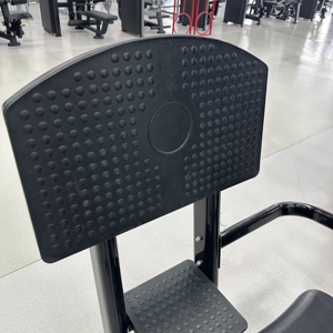 Máquina de prensa de piernas sentado con carga de placas para gimnasio, equipo de fitness para entrenamiento de fuerza de piernas - Product Image 4