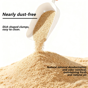 Bestseller Umweltfreundliche Spülbare Kleine Granulate mit Apfelduft Katzenstreu Pfotenfreundlich für Kleintiere Schnelle Absorption Keine Pfotenverstopfung - Product Image 4