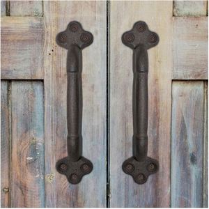 Manija de Puerta Moderna de Acero WEKIS, Diseño Floral, Antioxidante, Estilo Vintage, para Dormitorio, Entrada Exterior, Almacén - Product Image 5