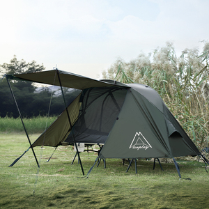 Carpa Ligera para Acampar al Aire Libre, de Una Habitación, Multiusos, Portátil, Plegable, Cama de Viaje, Glamping, Cama Plegable Individual - Product Image 5
