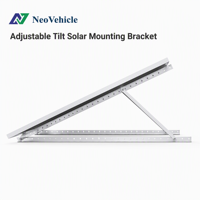 Support de montage solaire en aluminium Neovehicle, 40 ans d'expérience, 6005-T5 anodisé, anti-corrosion, installation facile, Jiangsu, pour véhicules