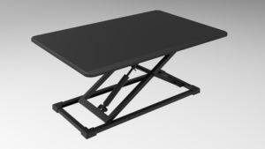 China Converter <strong>Table</strong> Foldable <strong>Adjustable</strong> <strong>Height</strong> Desktop Riser Sit Stand Study Desk Standing Desk Riser in Home Office - Product Image 4