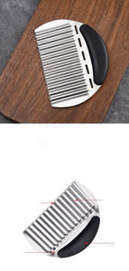 Coupe-légumes multifonctionnel en acier inoxydable Syh415 pour la maison et la cuisine, coupe-pommes de terre ondulées en gros - Product Image 4