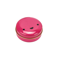 Boîte ronde de stockage de nourriture de mini étain de sucrerie mignonne pour la solution de stockage de sucre et de chocolat