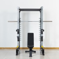 Banc de musculation multifonctionnel Flying Bird Gantry, machine Smith, entraînement à domicile, exercices de poitrine, rack croisé, acier