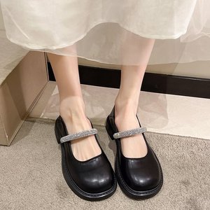Chaussures Mary Jane <span class=keywords><strong>de</strong></span> style japonais pour femmes, chaussures plates vintage pour étudiantes, escarpins polyvalents à bride cheville, chaussures habillées tendance - Product Image 5