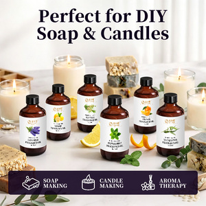 Huile parfumée à <span class=keywords><strong>la</strong></span> pêche pour femmes, bougies parfumées, cires fondantes, diffuseur d'ambiance, parfum longue durée, arôme sucré, naturel, écologique, haut <span class=keywords><strong>de</strong></span> gamme - Product Image 4