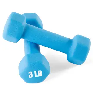 Mancuerna OEM Hot Sale High Quality Oem Free Weight Lifting Deluxe Round Top Rubber Coated Dumbbell