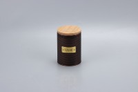 Boîte à pain Bin Cuisine Ensemble de 4 Cuisine Ronde Stockage des Aliments Farine Thé Café Sucre Canister Pots Bocaux Ensemble