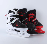 Chaussures de patinage artistique sur glace synthétique HEAD Professional pour adultes - Tailles ajustables, lames en acier inoxydable, livraison rapide