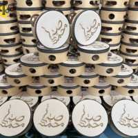 Wedding Church Musical Instrument Mini Small Percussion Noise Maker 4 Inch Wooden Tambourine Educational Drum Price