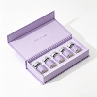 Kit de flacons de peptides en gros, 5 pièces, 2 ml/3 ml/5 ml/10 ml, avec logo et étiquettes personnalisés