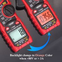 HT206D 600V 600A 6000 Counts Digital Clamp Meter AC/DC Clip-on Ammeter Voltmeter Multimeter True RMS Pengukuran Kapasitansi