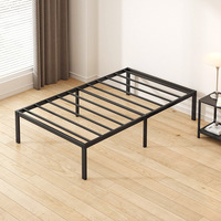 Base de Cama Doble Queen Desmontable con Plataforma, Estilo Americano, para Dormitorio Transfronterizo