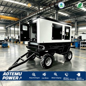 Generador Diésel Súper Silencioso y Confiable <span class=keywords><strong>de</strong></span> 20 kW a Precio Económico, Remolque Móvil con Arranque Automático ATS y Arranque Remoto - Product Image 3