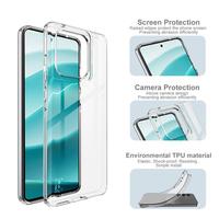 Pour Motorola Edge 60 Fusion 5G Imak UX-10 Series Coque de téléphone transparente antichoc en TPU (Transparente)